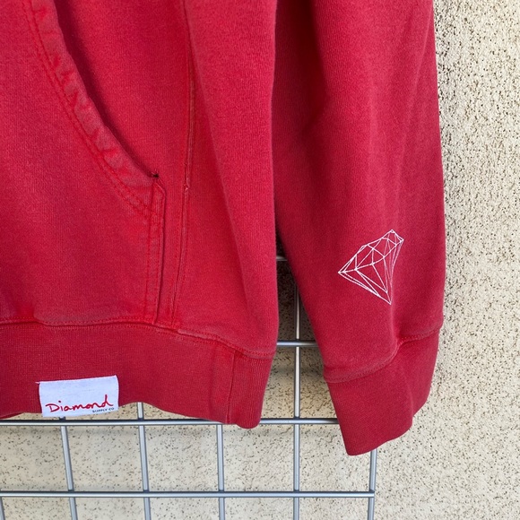 Men's Red Diamond Supply OG Scrip Hoodie Pullover - Picture 4 of 7